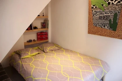 Bruxelles/brussel de çift kişilik yataklı kiralık oda