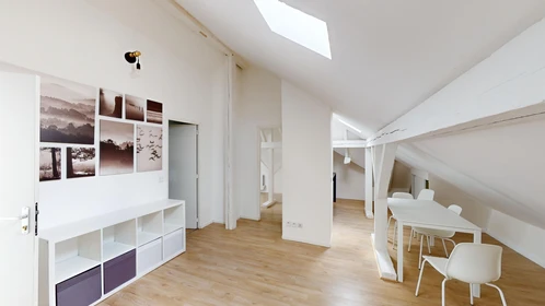 Helles Privatzimmer in Mulhouse