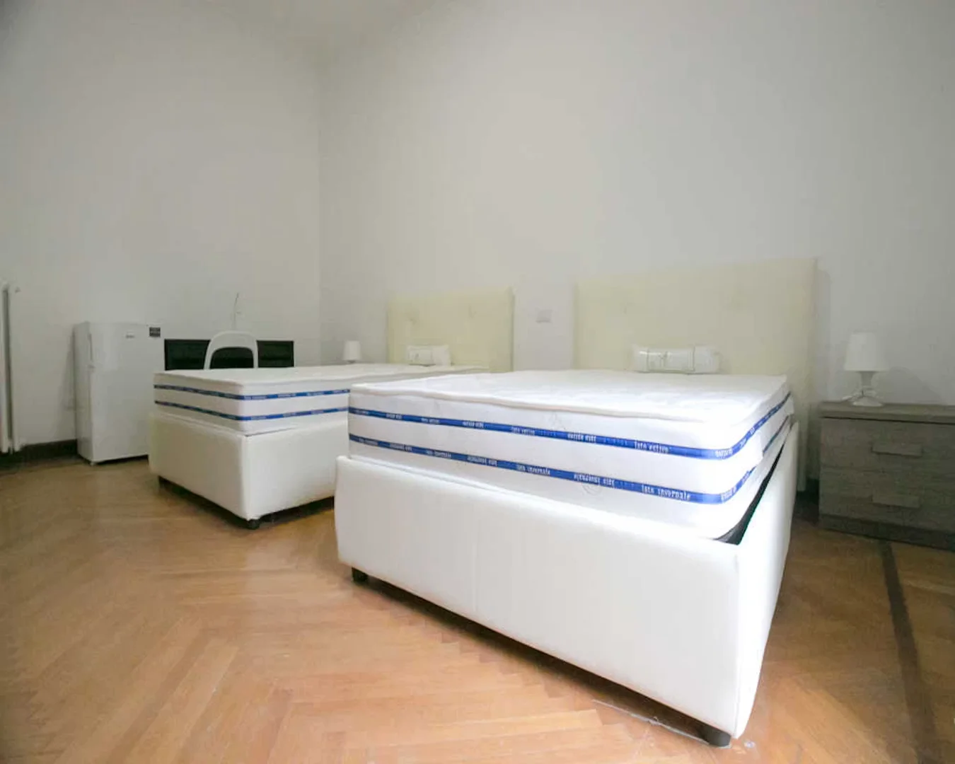 Student room in  with study area and shared facilities