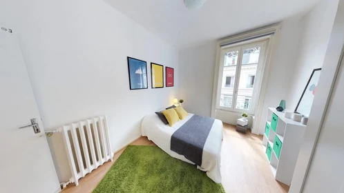 Alquiler de habitación en piso compartido en Lyon