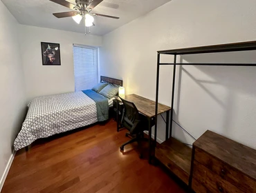 Habitación en alquiler con cama doble Houston