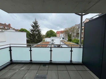 Offenbach-am-main de modern ve aydınlık daire