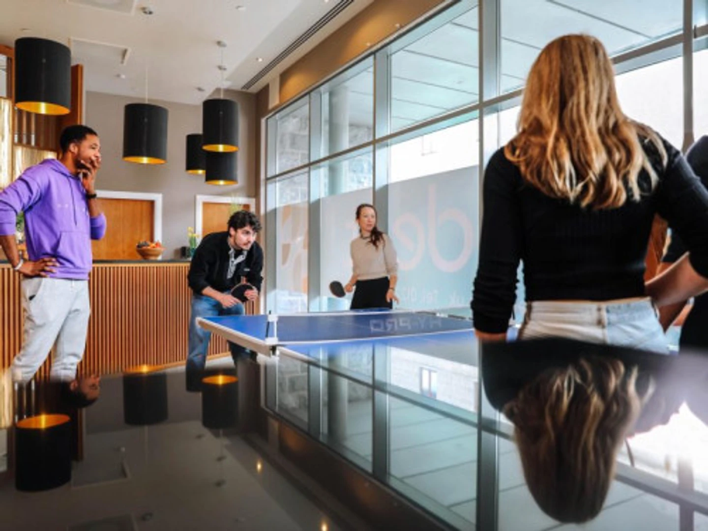 Chambre conviviale pour les étudiants dans  avec des équipements modernes