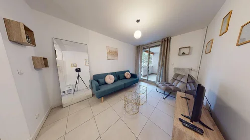 Chambre à louer dans un appartement en colocation à {area}