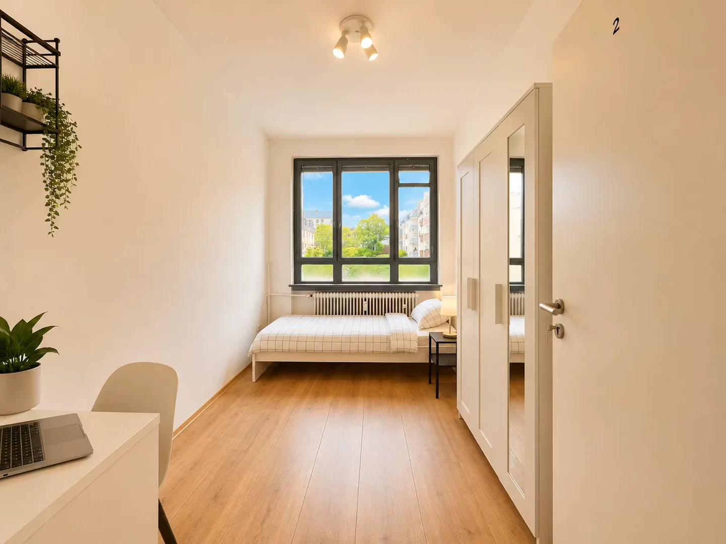 Studentenfreundliches Zimmer in mit modernen Annehmlichkeiten