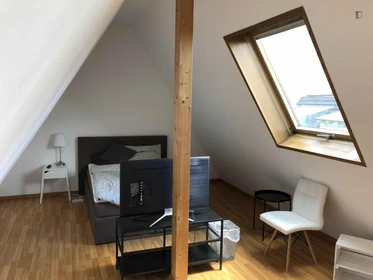 Bright private room in Frankfurt