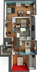 Habitación privada en Chorier-Berriat, Grenoble, imagen 7 de 8
