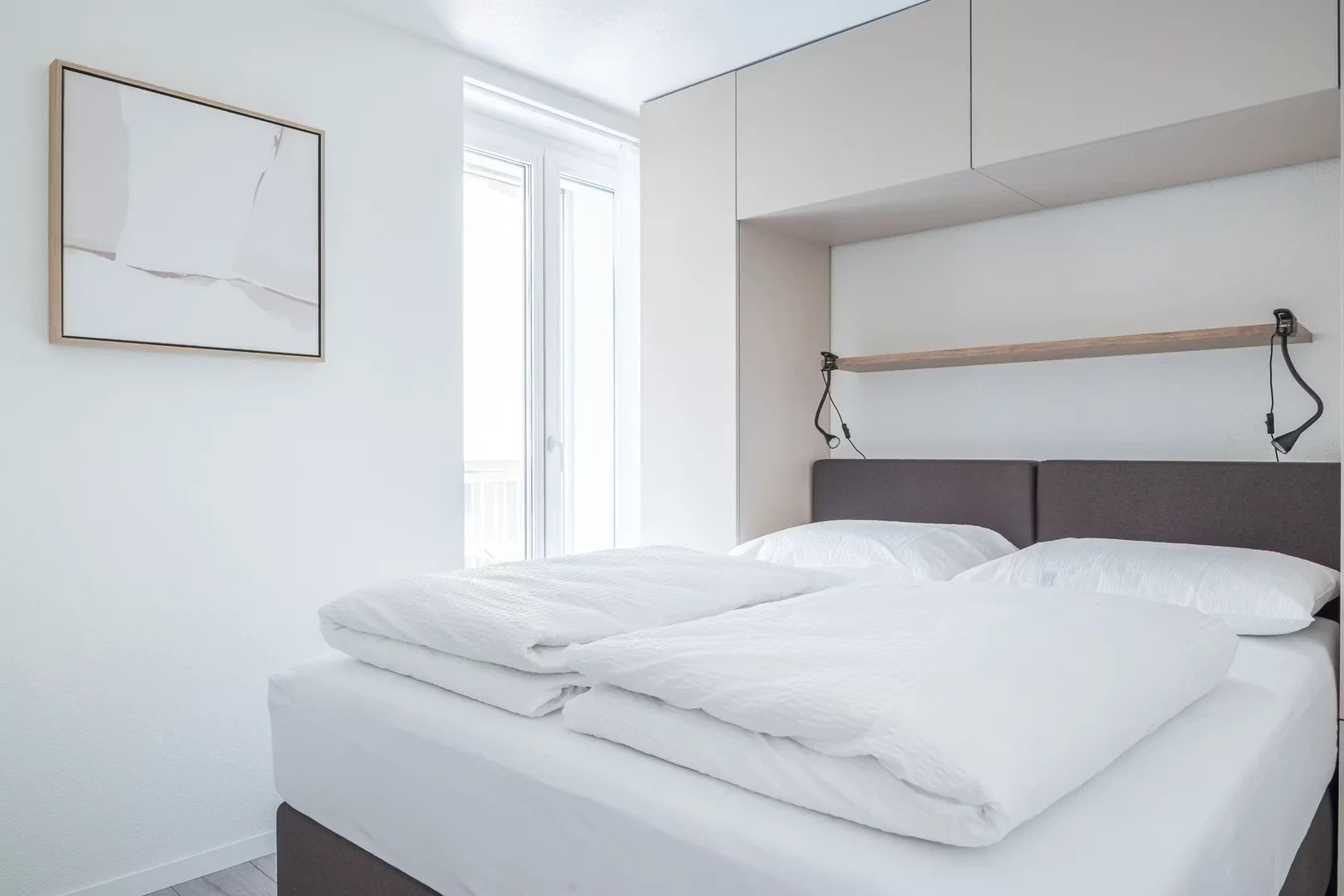 Zimmer in Studentenwohnung in  zu vermieten, voll möbliert