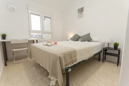 Helles Privatzimmer in Malaga