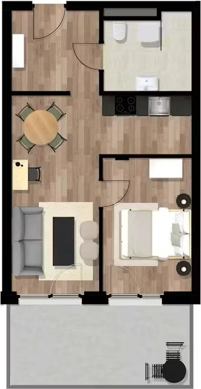Entire apartment at Waagner-Biro-Straße, Lend, image 1 of 10