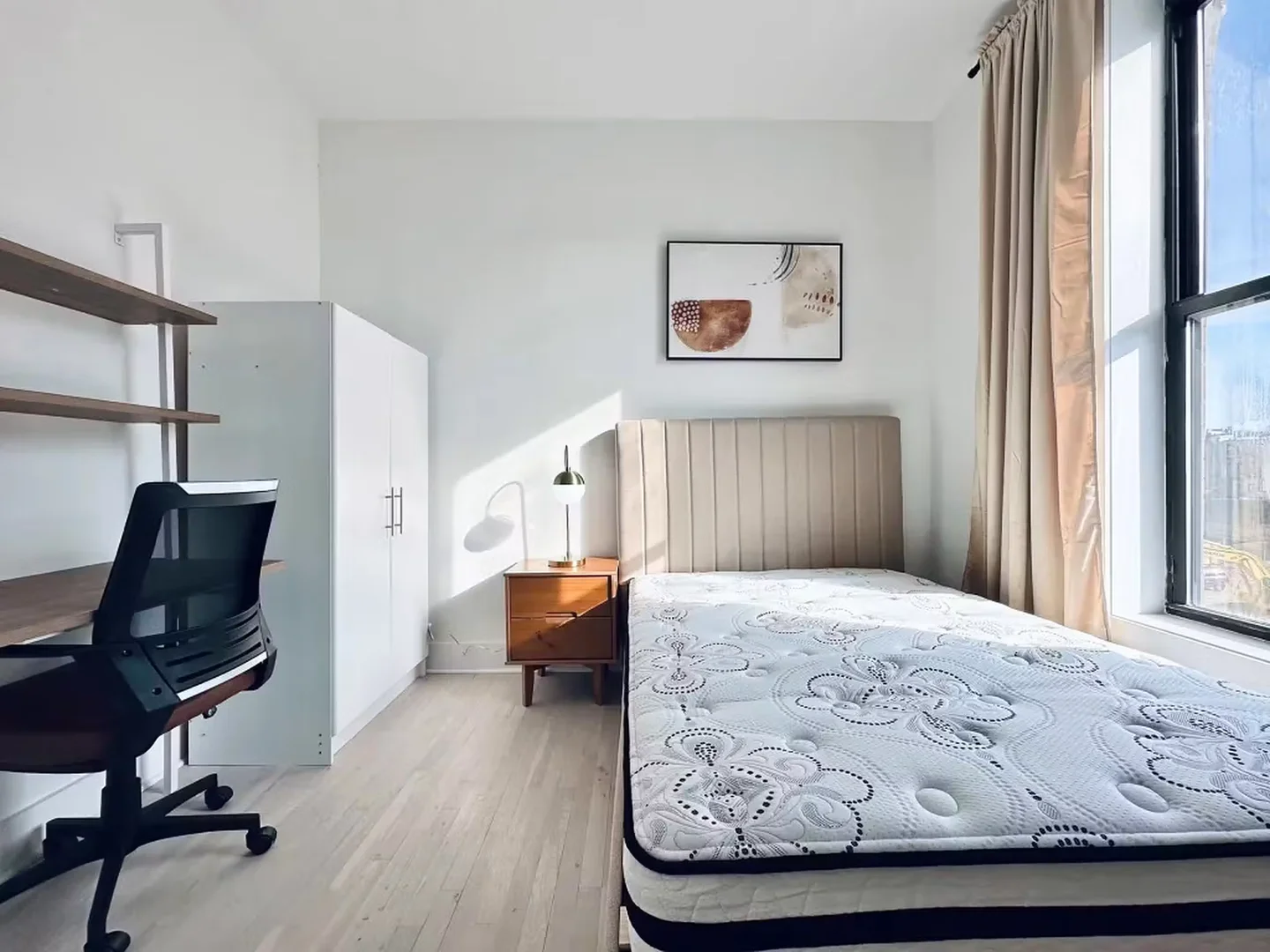 Chambre d'étudiant fonctionnelle parfaite pour étudier dans 