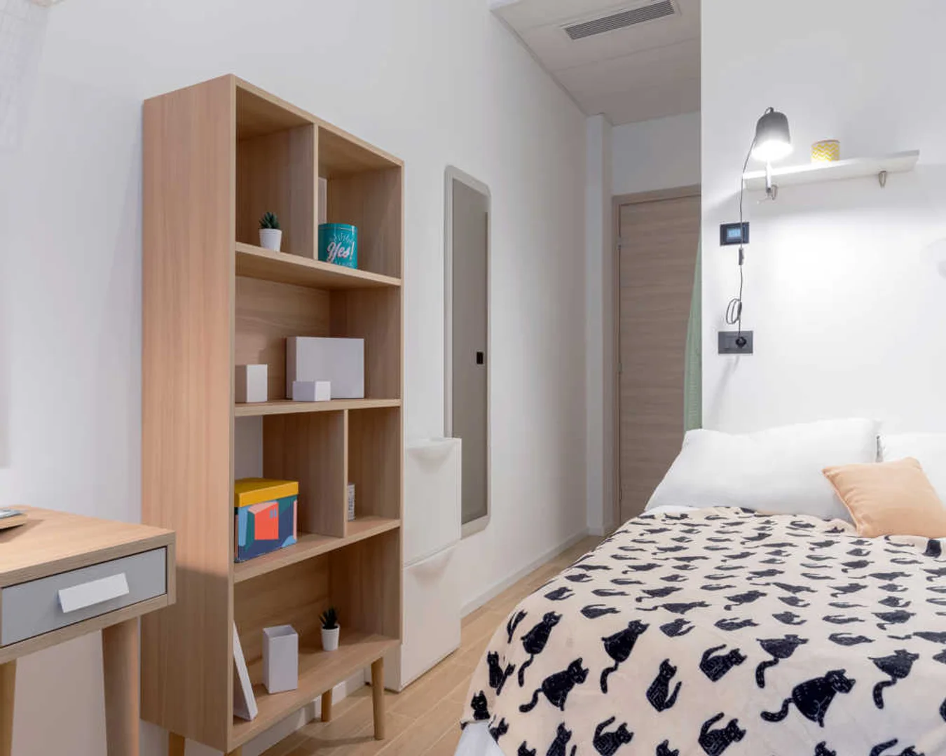 Habitación para estudiantes en con modernas comodidades