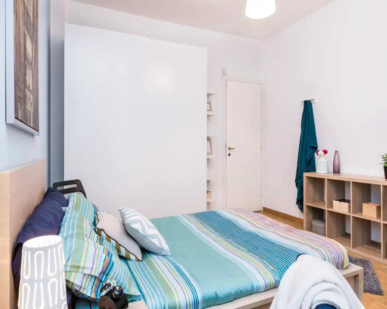 Student room in  with study area and shared facilities