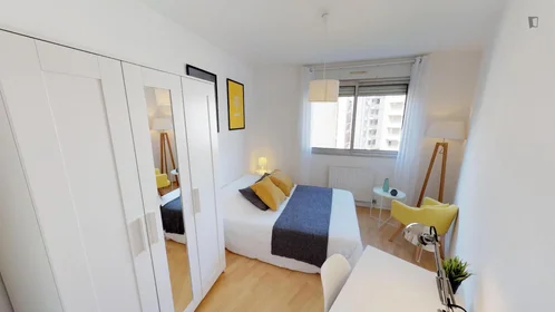 Quarto privado em Rue Juliette Récamier, imagem 4 de 14