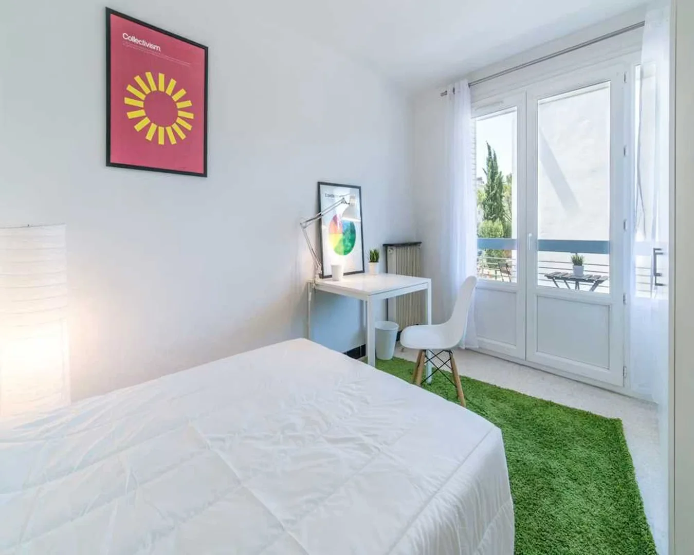Chambre d'étudiant économique avec emplacement pratique dans 