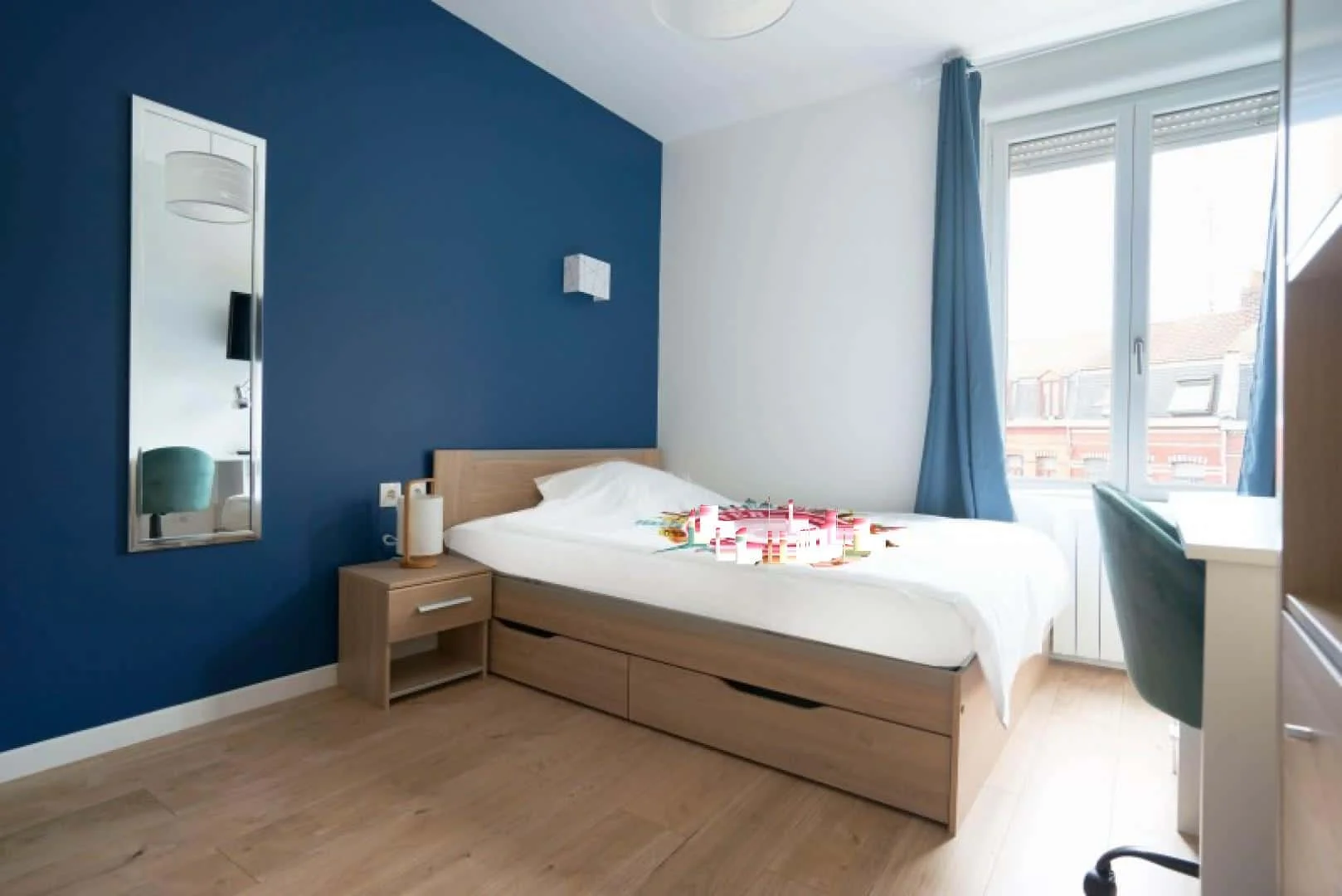 Chambre d'étudiant économique avec emplacement pratique dans 