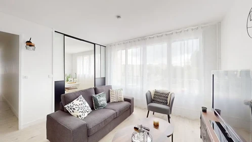 Quarto privado em Rue Clément V, Gare-Pasteur-Saint Vincent, imagem 7 de 10