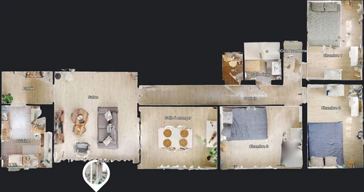 Quarto privado em 1 Rue Clément V, imagem 21 de 32