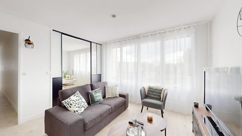 Quarto privado em 1 Rue Clément V, imagem 28 de 32