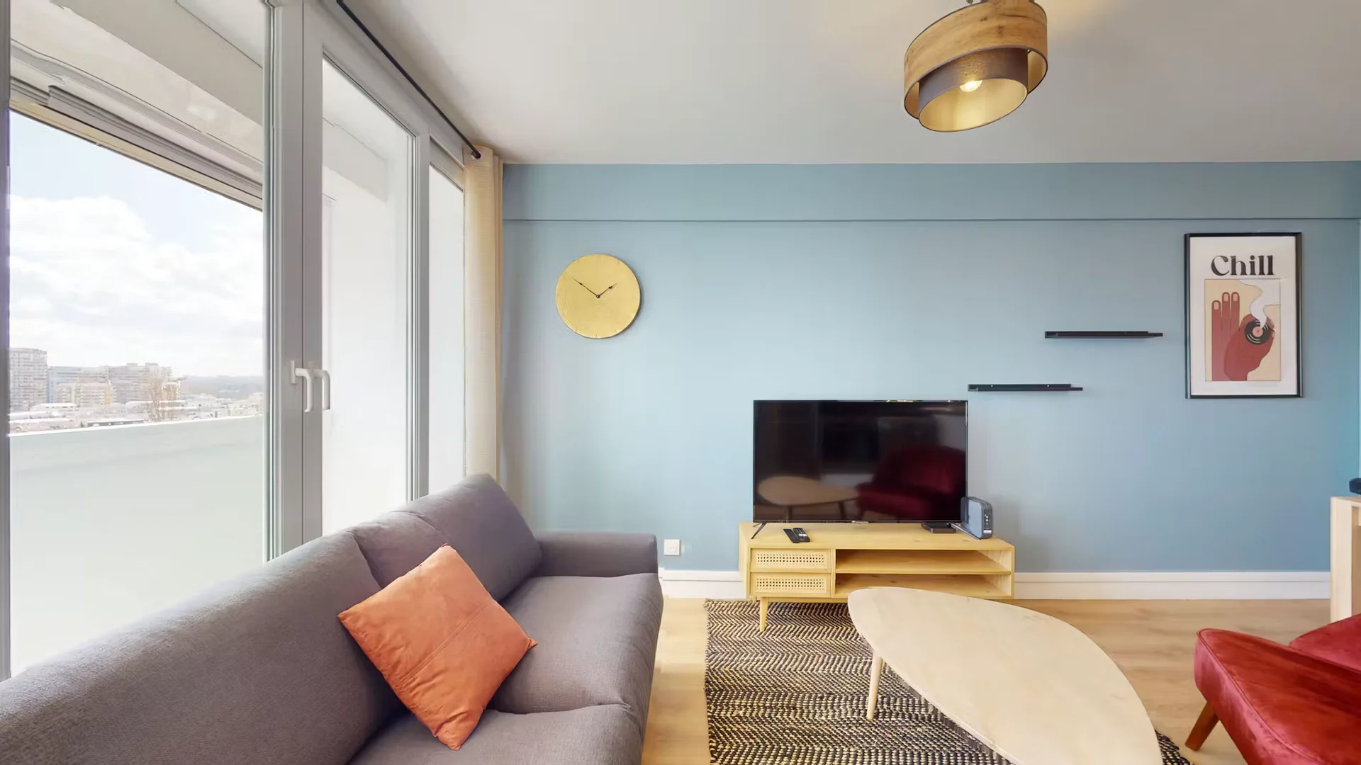 Chambre confortable pour étudiants disponible dans