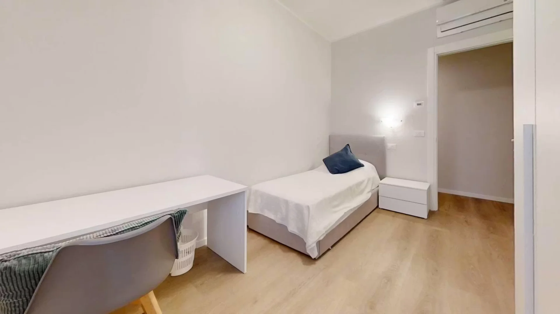 Affordable room for students with ample lighting in 