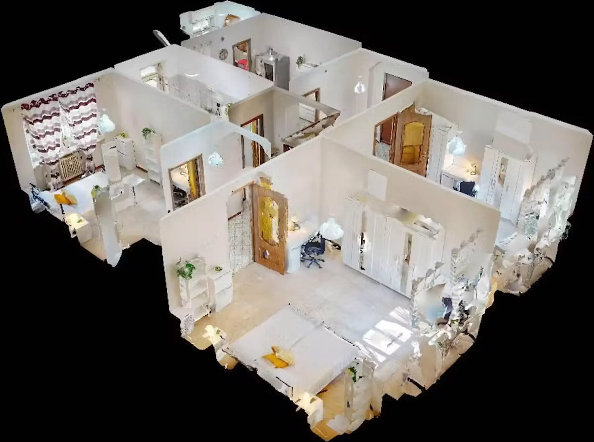 Habitación estudiantil luminosa y aireada con fácil acceso a la universidad en
