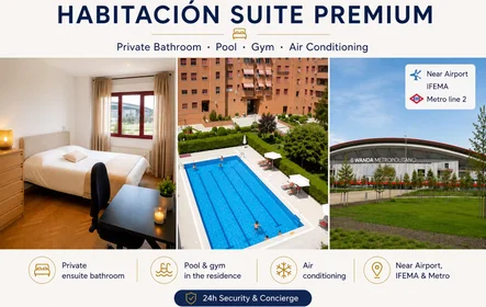 Privatzimmer in der Calle de Suecia, San Blas-Canillejas, bild 1 von 10