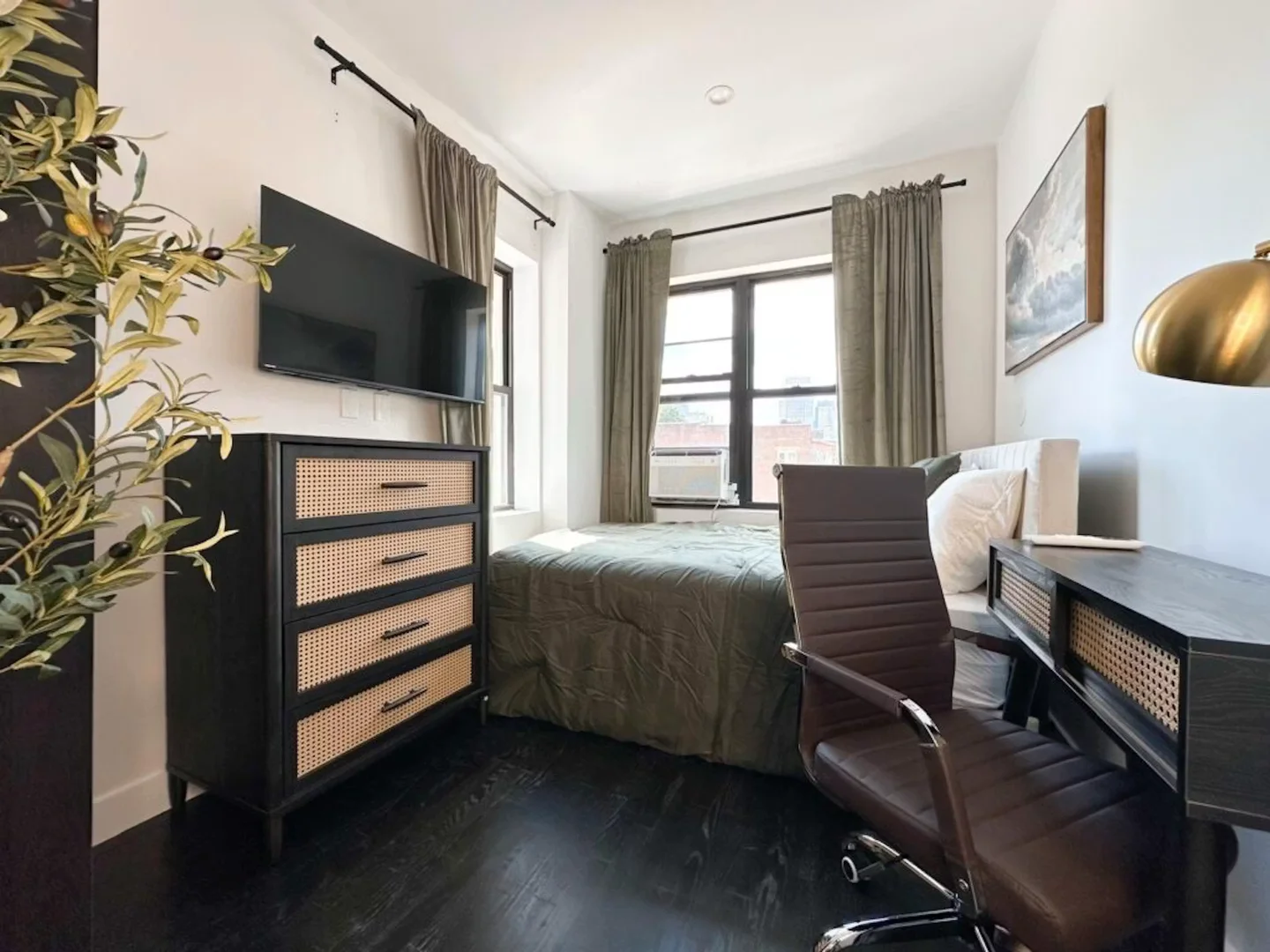 Quarto amigo do estudante em  com comodidades modernas