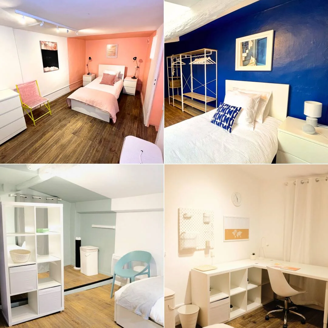 Habitación acogedora para estudiantes disponible en 
