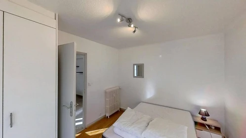 Quarto para alugar com cama de casal em Nancy