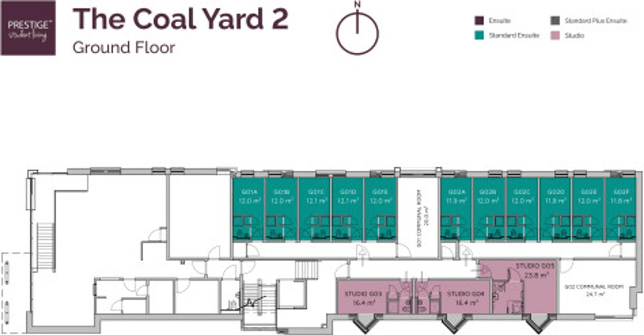 Bezahlbares Zimmer für Studenten mit ausreichender Beleuchtung in 