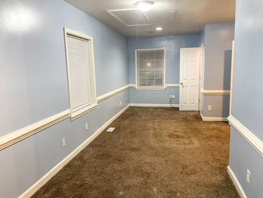 Room for rent in a shared flat in Charlotte