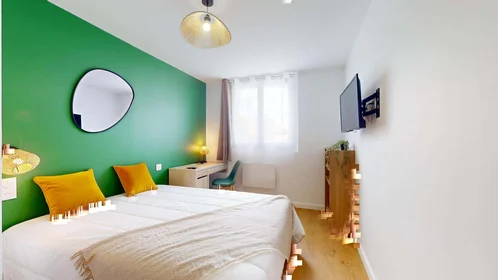Privatzimmer in der 8 Rue Paul Bourget, 38100 Grenoble, France, bild 1 von 21