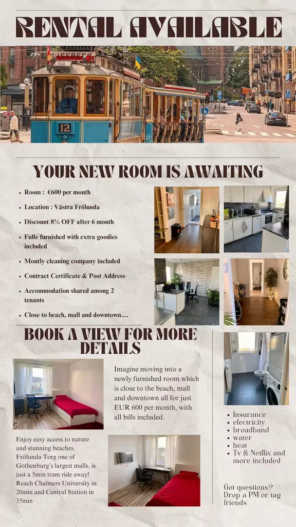 Economical student room with convenient location in