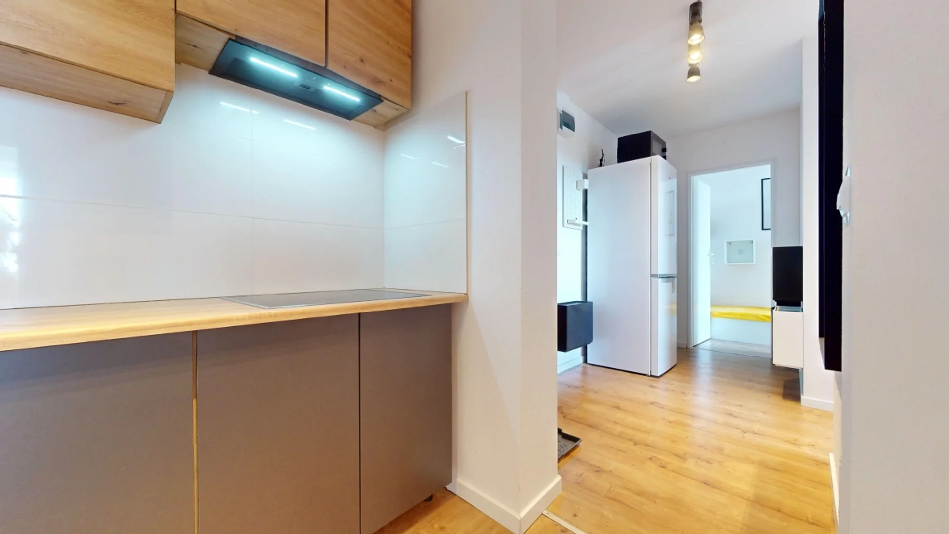 Chambre d'étudiant confortable et spacieuse dans