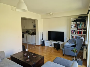 Moderne und helle Wohnung in Stockholm