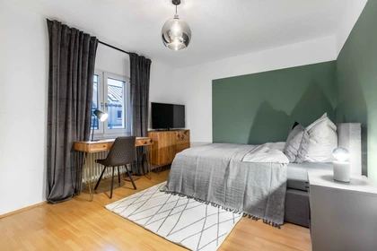 Chambre à louer avec lit double Dusseldorf