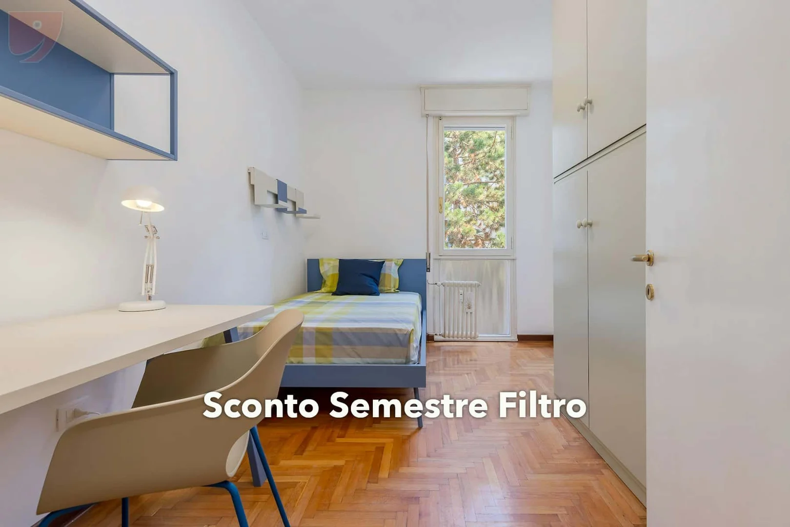Habitación en apartamento estudiantil en alquiler en , completamente amueblado