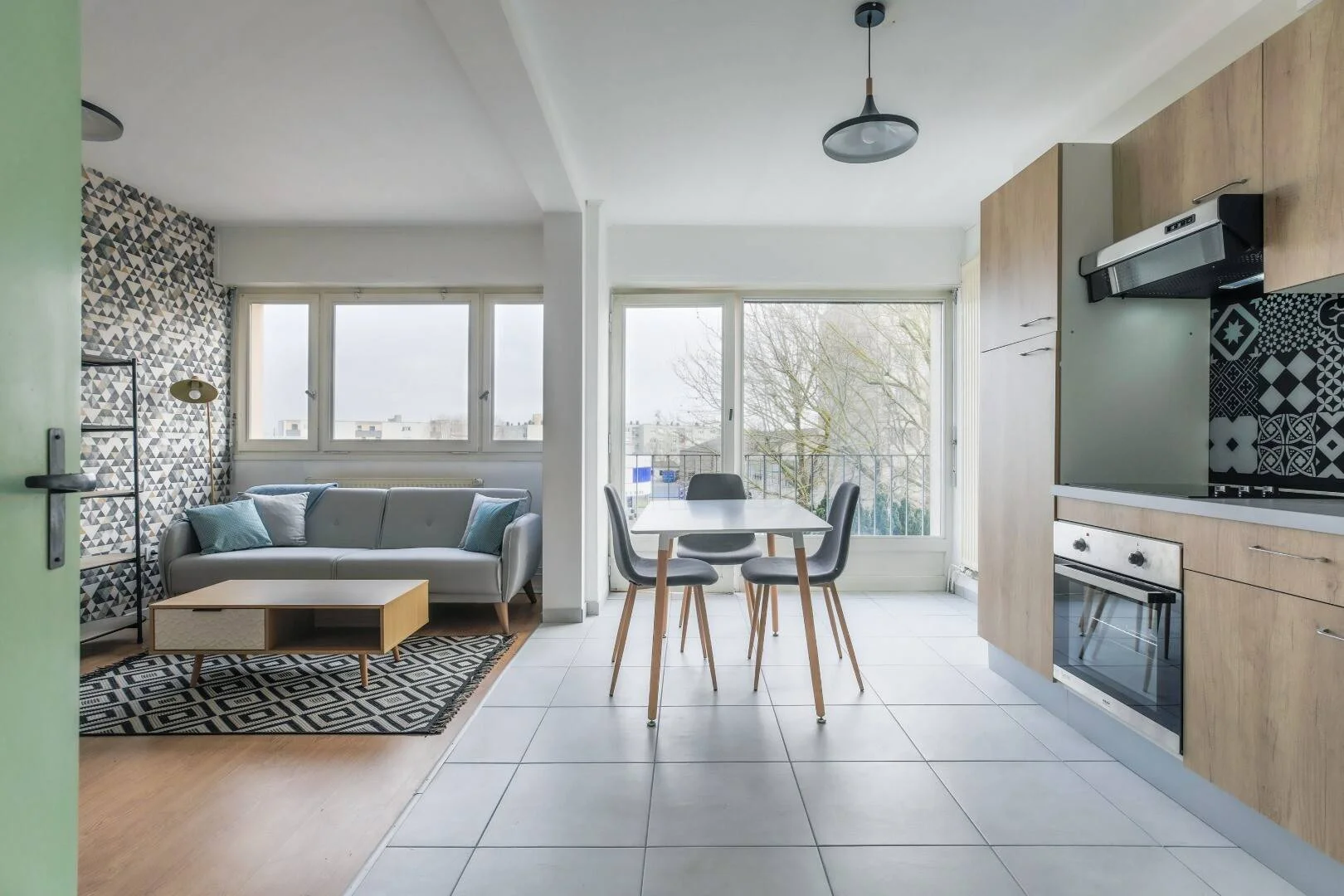 Chambre à louer dans un appartement d'étudiant à , entièrement meublée