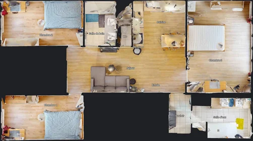 Quarto privado em 4 Place Du Bois, imagem 32 de 32