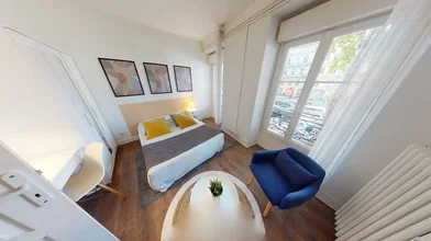 Habitación privada en Boulevard d'Arcole, imagen 1 de 10