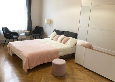 Jasny pokój prywatny w Budapest