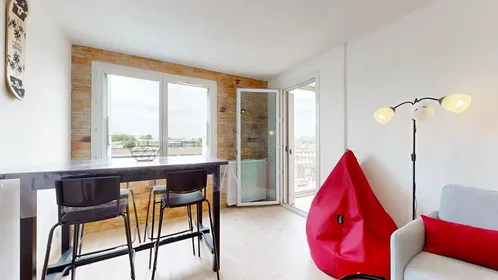 Privatzimmer in der Rue Joachim du Bellay, Fontaine Lestang-Bagatelle-Papus, bild 8 von 10