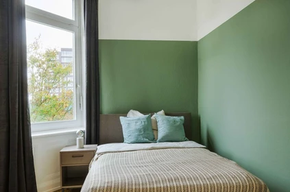 Chambre à louer avec lit double Hamburg