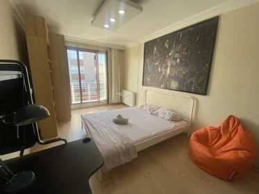 Room for rent in a shared flat in Istanbul