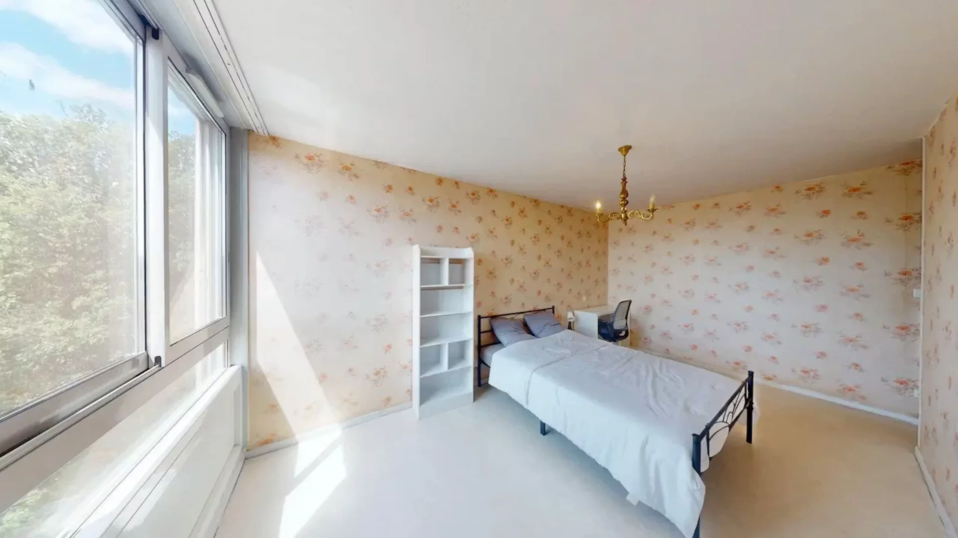 Chambre à louer dans un appartement d'étudiant à , entièrement meublée