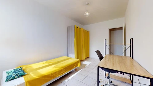 Chambre à louer avec lit double Grenoble