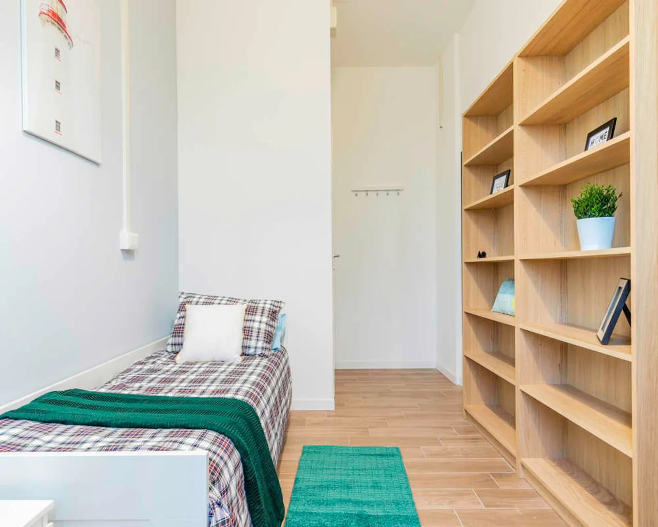 Quarto amigo do estudante em  com comodidades modernas