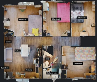 Habitación privada en 61 avenue Jules Vallès, imagen 23 de 28