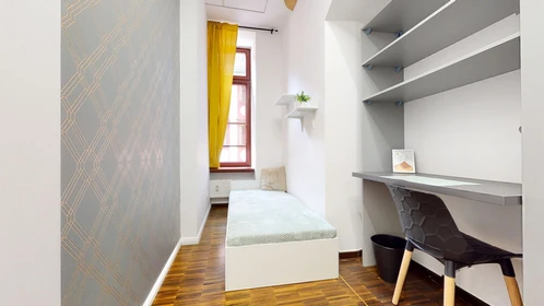 Quarto para alugar num apartamento partilhado em Wrocław